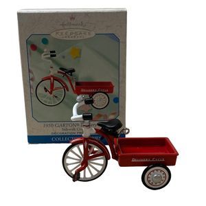 Hallmark Keepsake Ornament ‘99 • 1950 Garton Delivery Cycle Collector’s Serial